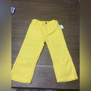 Nautica 12m boy yellow jeans 
Nwt